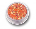 Best Shining Glitter Powder - Poppy Orange
