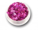 Hole Flower Effect Glitter - Tropical Pink